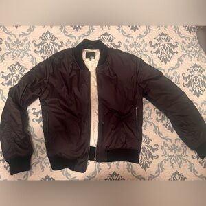 Aritizia- Wilfred Free black bomber jacket